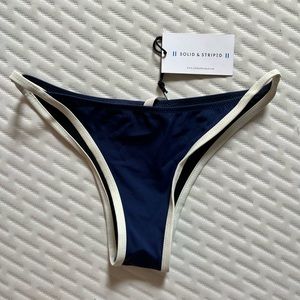 NWT Solid & Striped Navy Bottoms